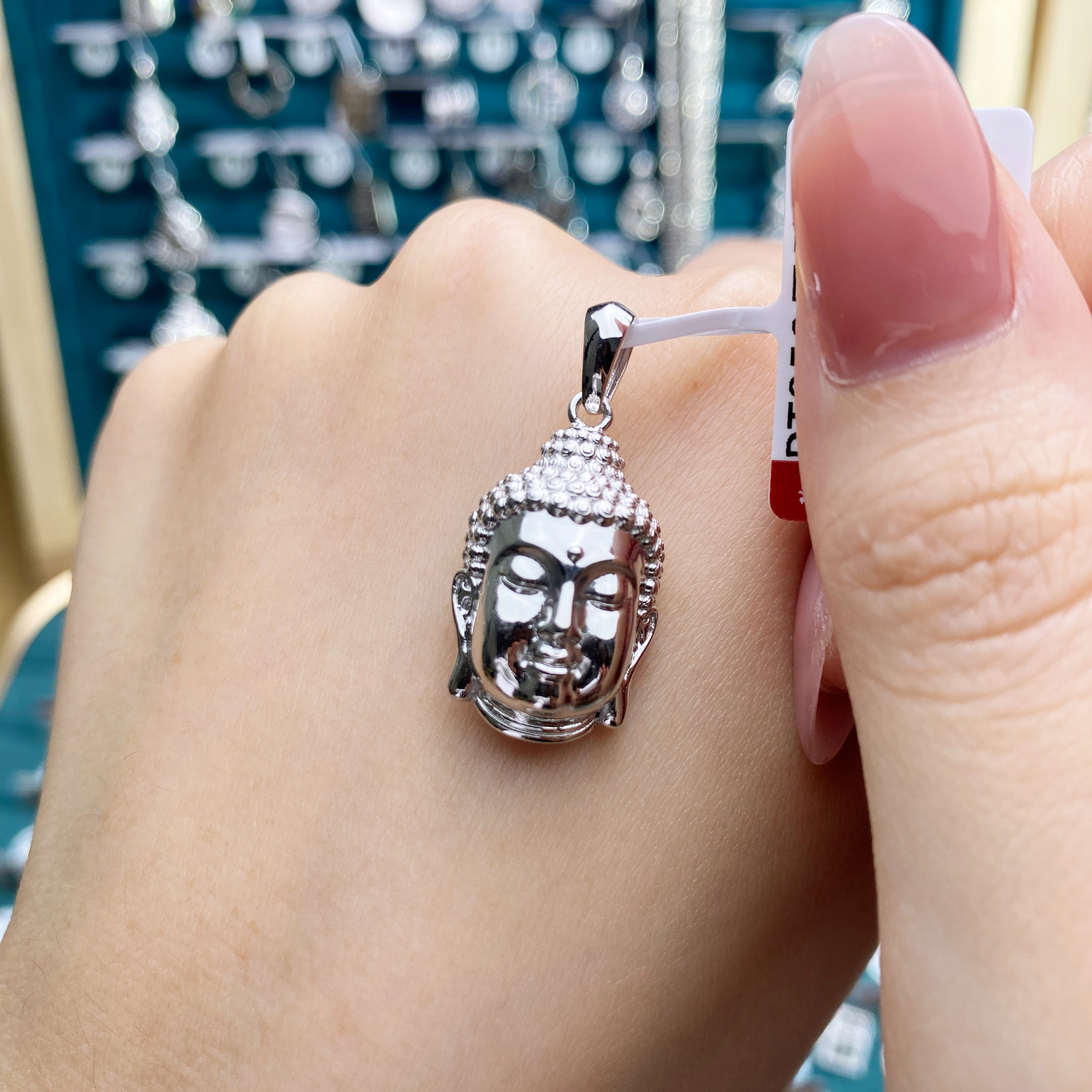 铂金Pt950吊坠，大日如来佛祖吊坠平安吊坠，本命年吊坠