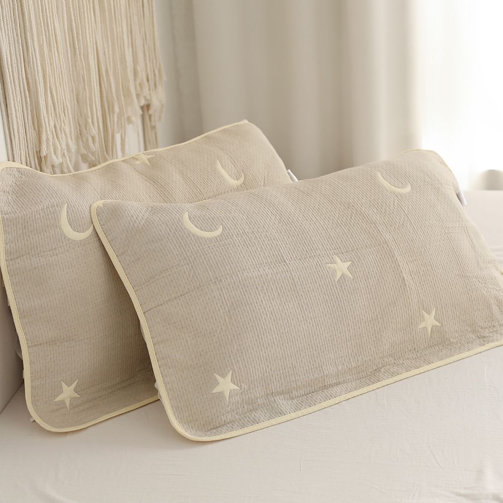 星月韩国毯枕巾50*80一对