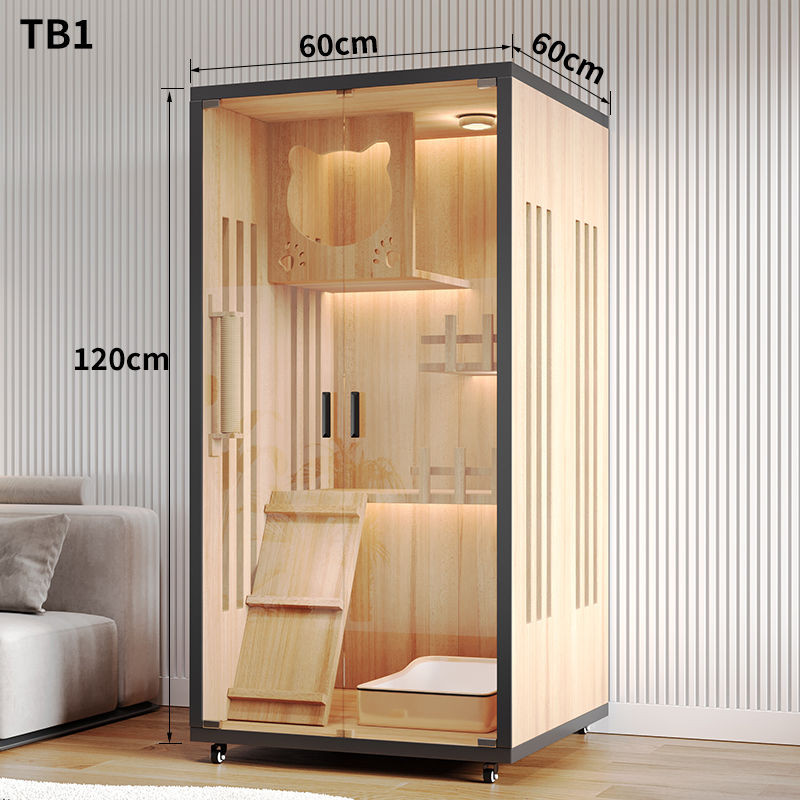 猫笼豪华猫别墅超大自由空间猫咪笼子猫屋室内宠物猫窝【送货上门