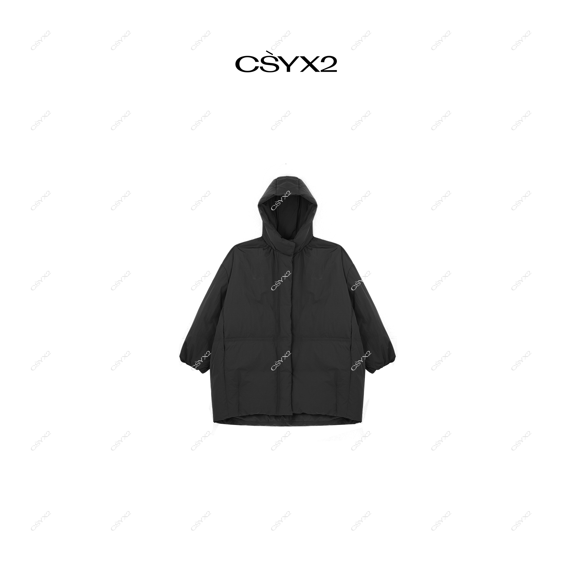 CsyX2-2025A/W新品 白鸭绒连帽时尚羽绒服CA4DY054