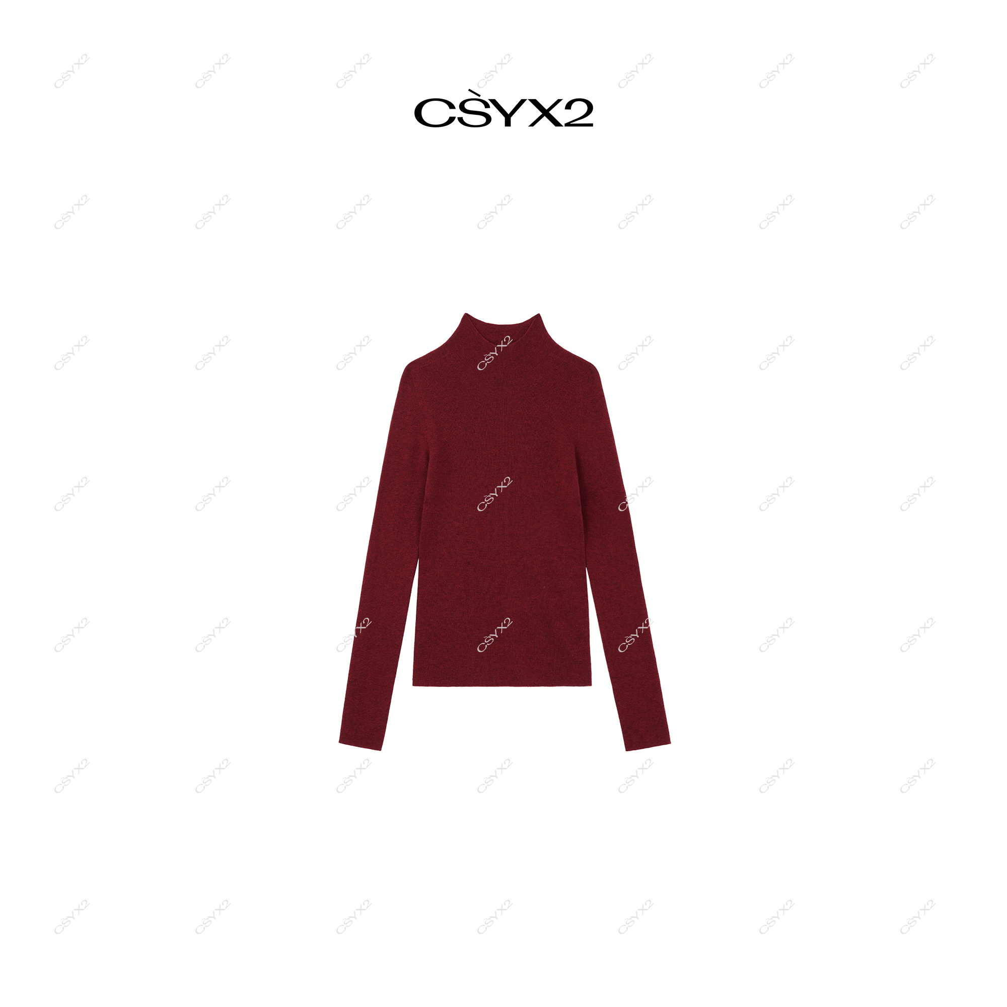 CsyX2-2025S/S早秋新款"蒙古牦牛" 100牦牛绒长袖针织衫CA4DM131