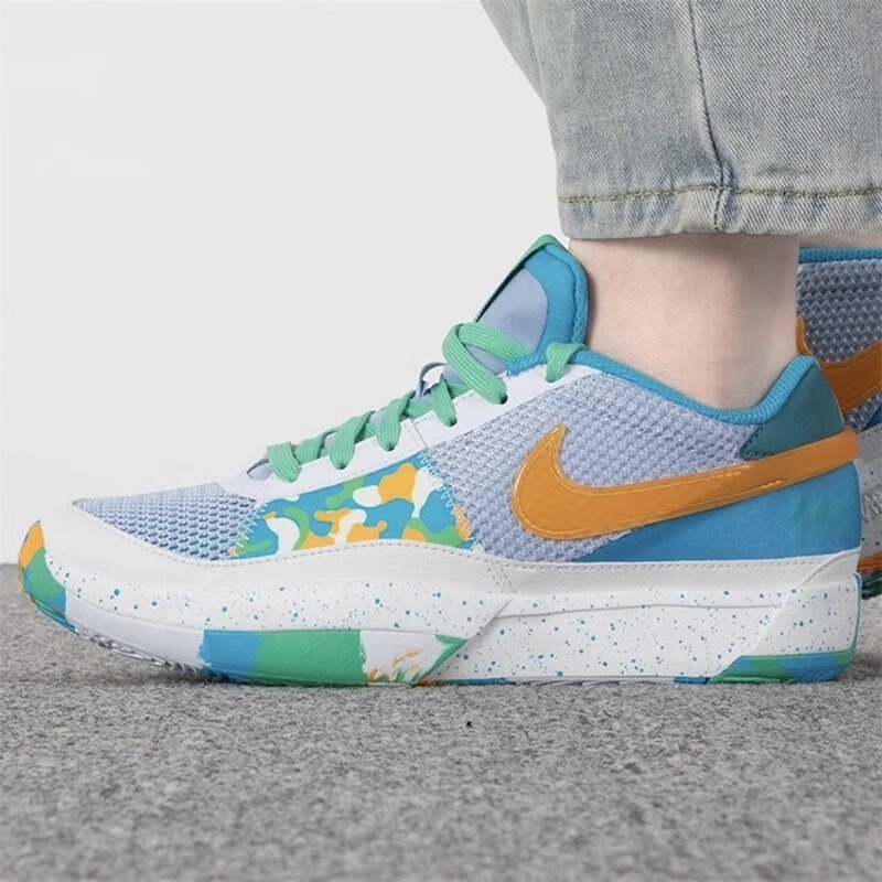 NIKE耐克正品男女大童鞋JA 1莫兰特一代实战休闲运动篮球鞋DX2294