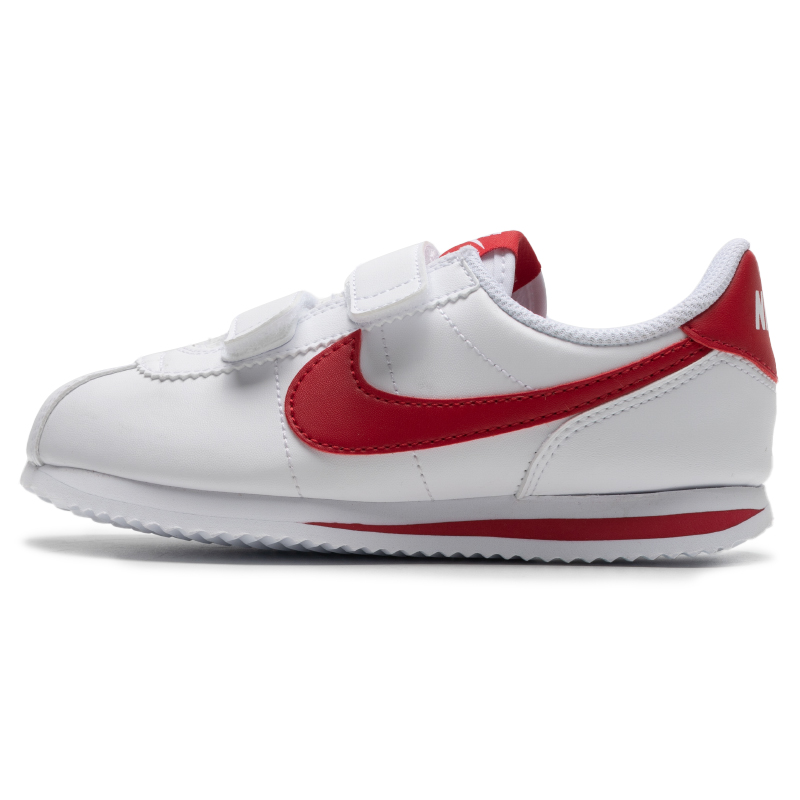 NIKE耐克童鞋2024新款男童女童魔术贴休闲鞋子小白鞋运动鞋904767