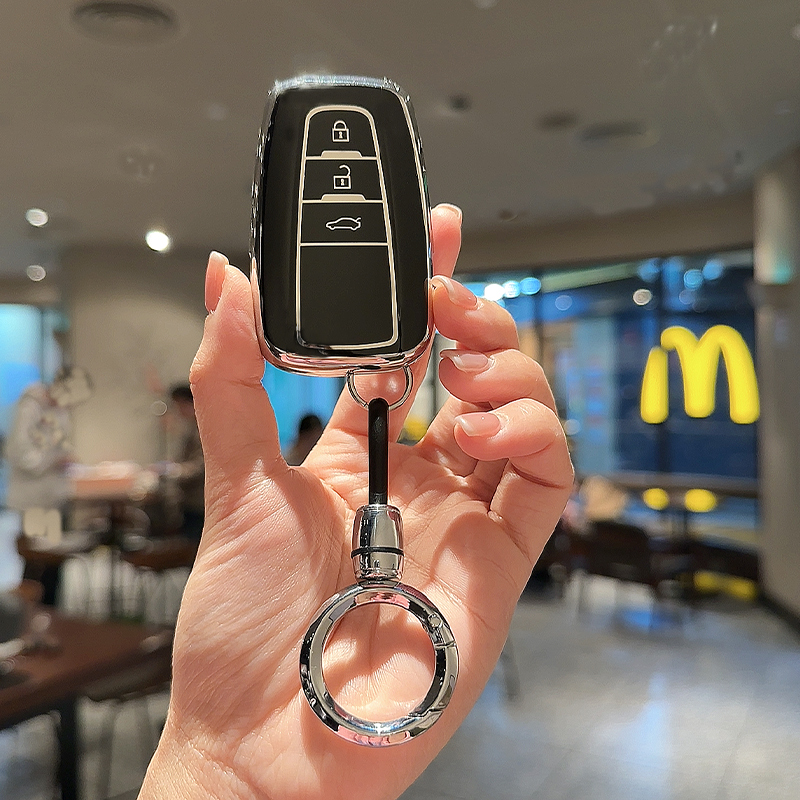 适用丰田卡罗拉钥匙套凯美瑞车雷凌荣放rav4扣汉壳威兰达女亚洲龙