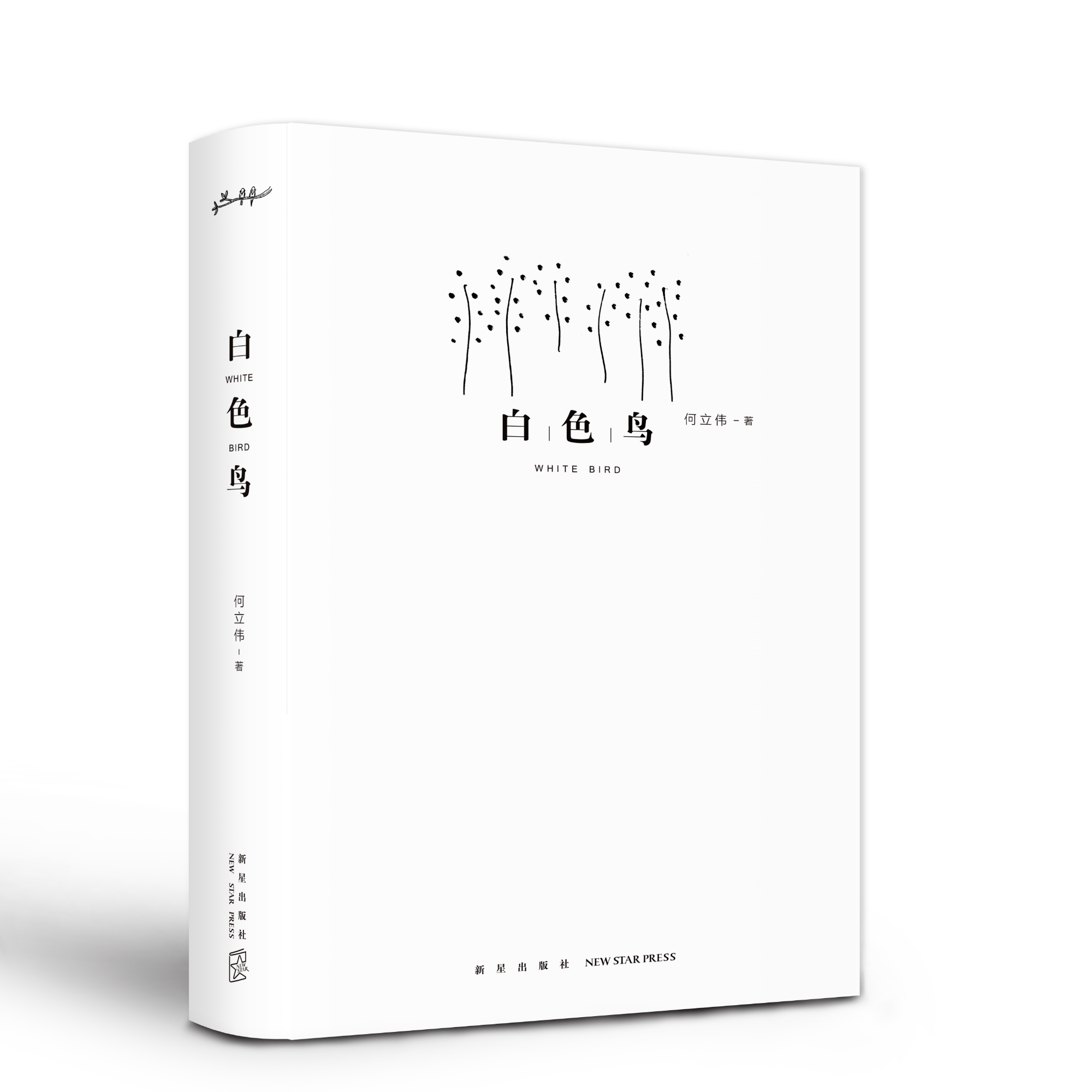 何立伟作品·白色鸟