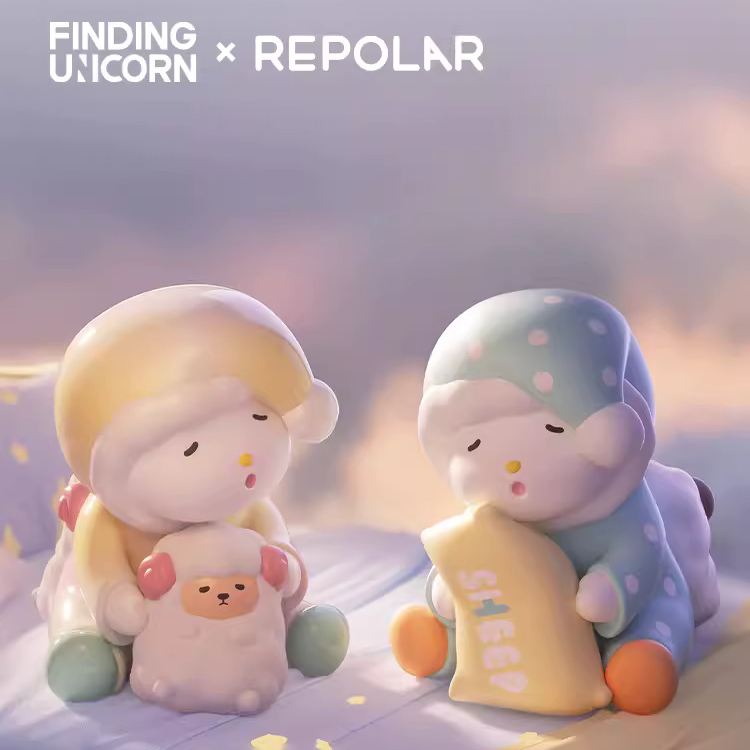 【拆盒】REPOLAR白日梦系列盲盒手办潮玩