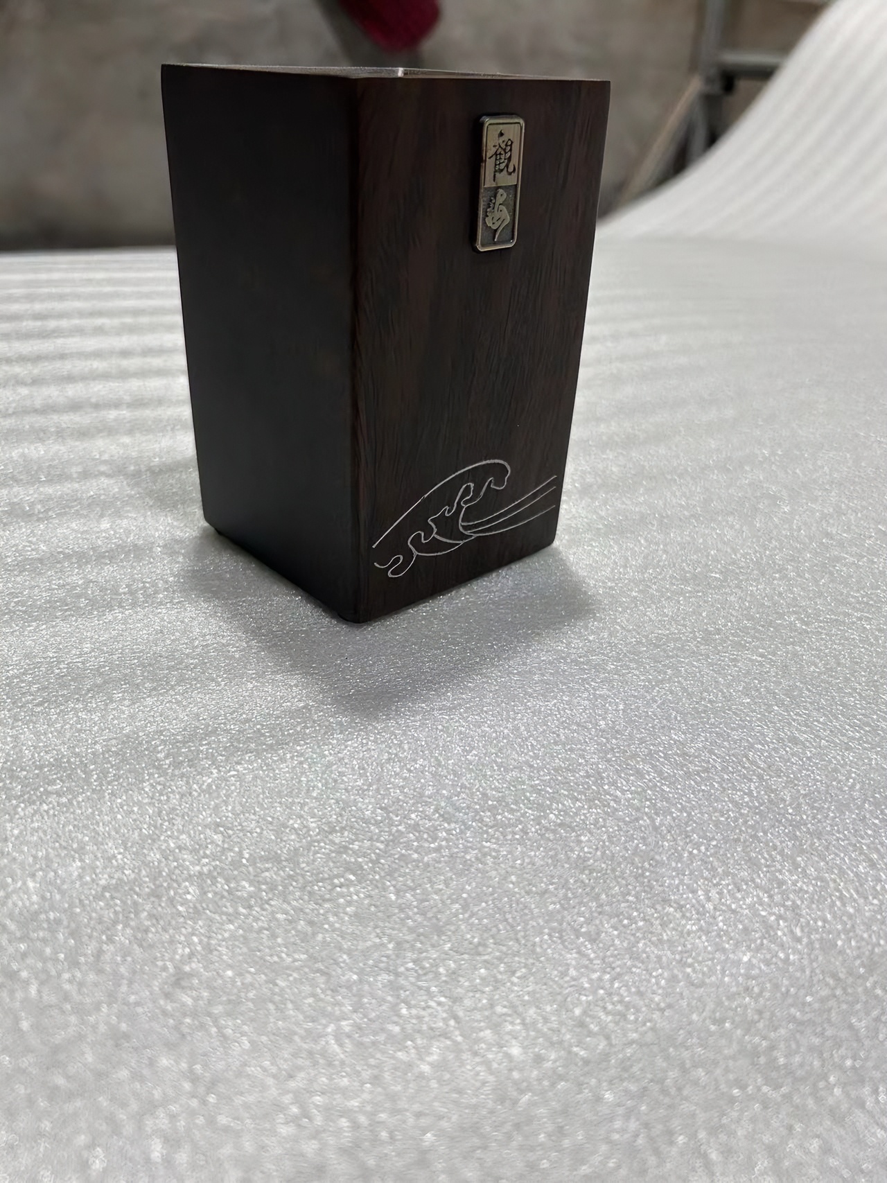 黑檀木源头厂家直销茶道六君子实木茶具零配件摆件工艺手工摆件