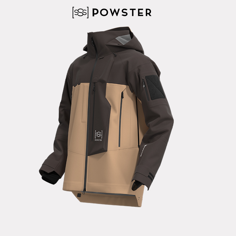 Powster巡洋舰系列 [sSs]滑雪服裤单双板专业级连帽外套23-24新款