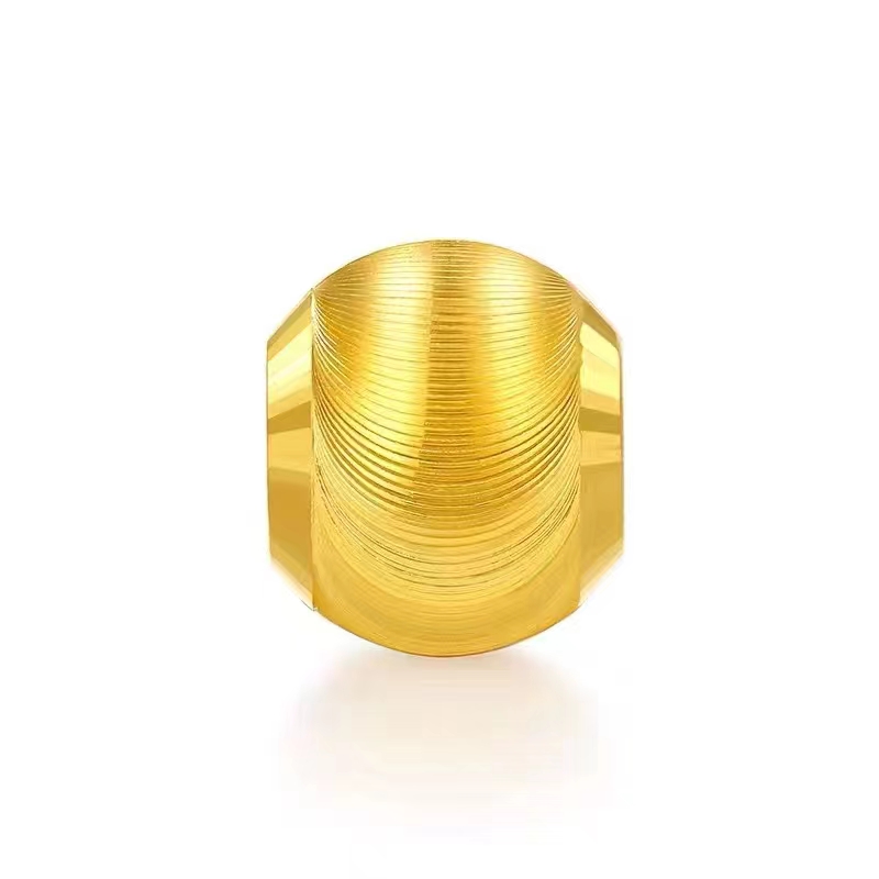 sd666【鑫鑫专属】5D足金999#1060猫眼珠转运珠卡10（单珠）