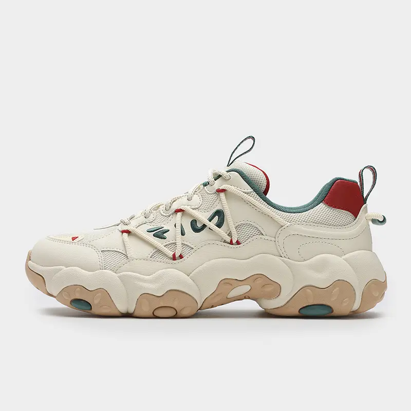 Fila/斐乐2025男士【猫爪6代】复古绑带经典爆款老爹鞋运动鞋