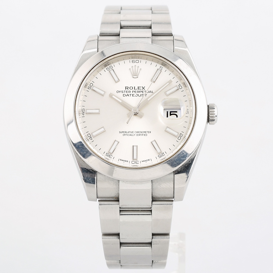 99新 Rolex/劳力士 日志/单表/表径41/男士/经典/公价63100