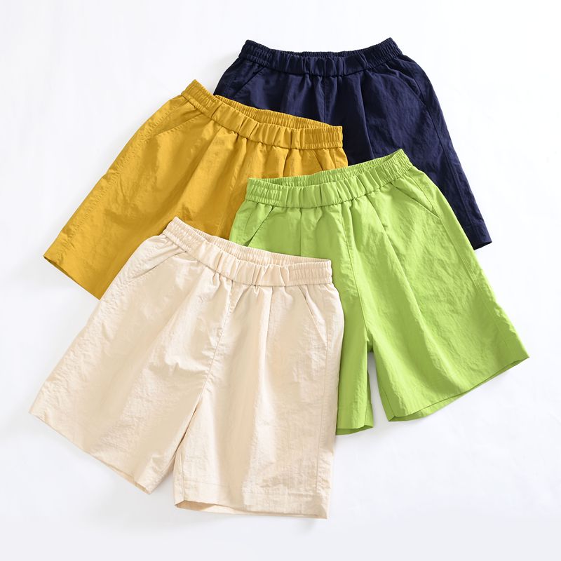 【文文专属】防泼水户外工装裤夏款速干梭织五分裤轻薄休闲短裤