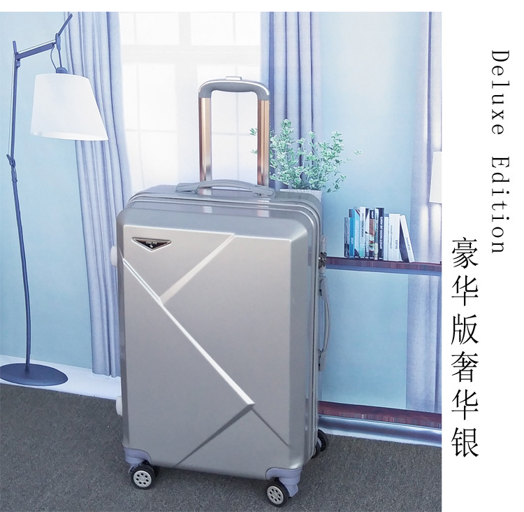高档登机行李箱拉杆箱商务万向轮行李箱旅行箱包航空拉链袋防水包