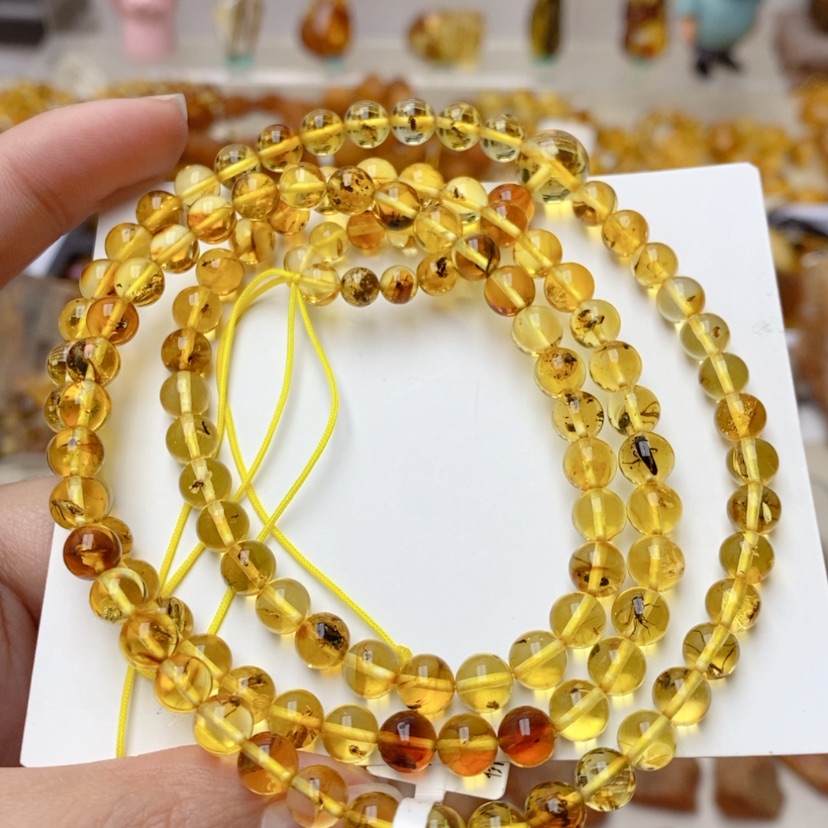 【闪购商品】定制琥珀未镶嵌