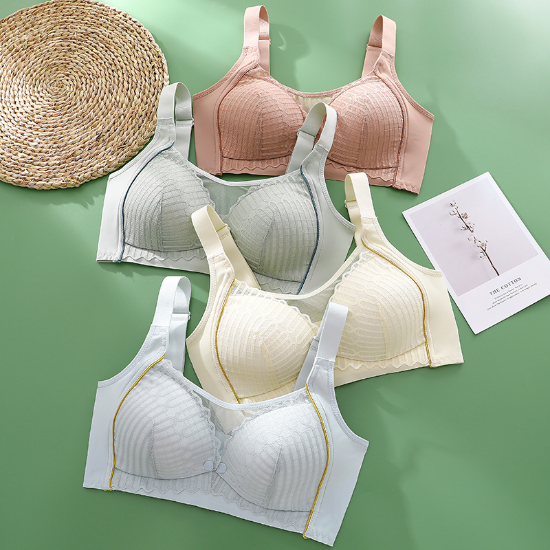 哺乳内衣女薄款透气防下垂怀孕期专用产后喂奶孕妇文胸