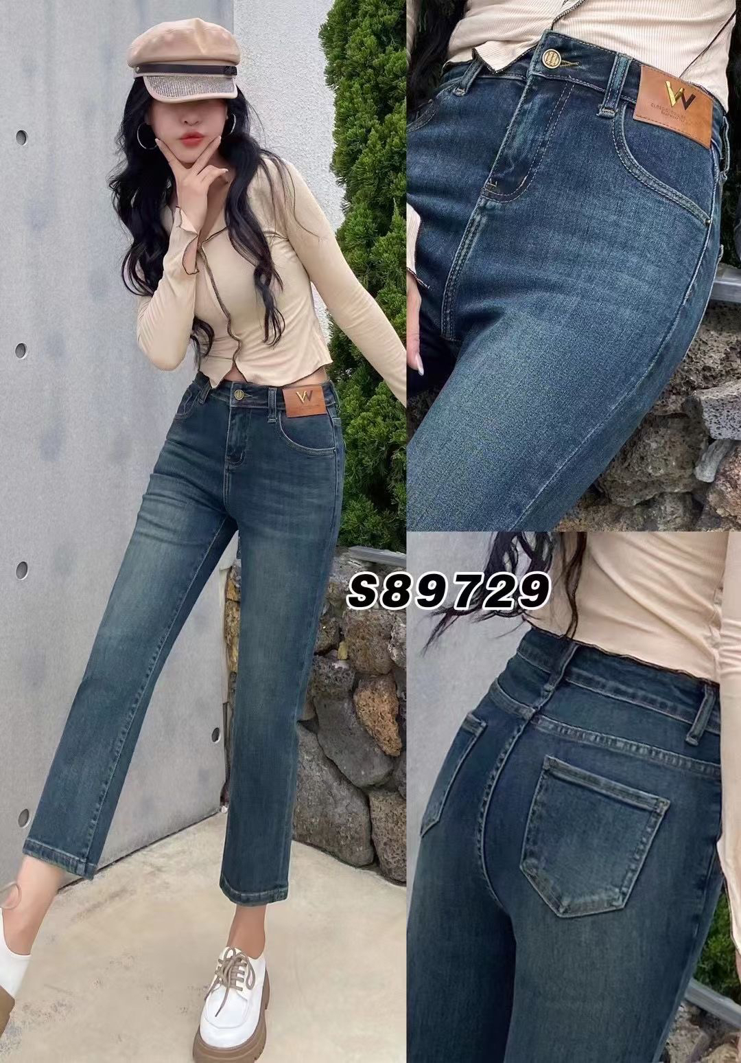 小城故事严选烟管裤.超级显瘦百搭