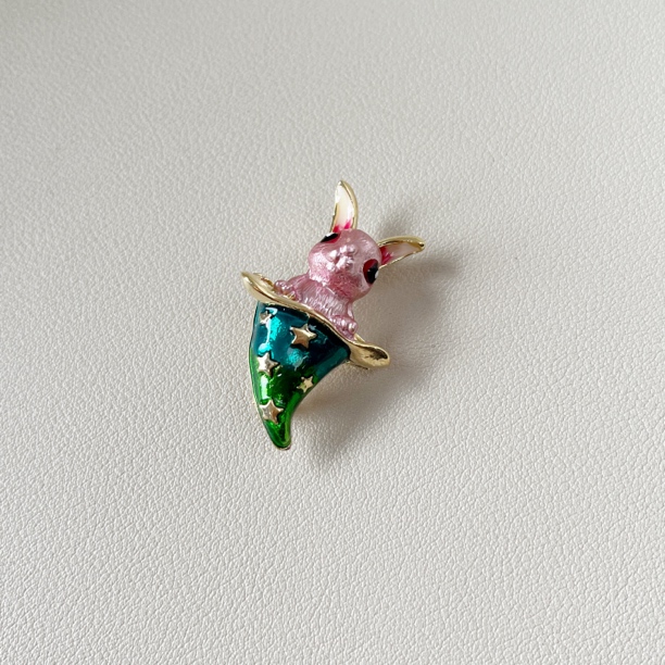 铜合金胸针 芽怼怼(高高) 胸针 1756