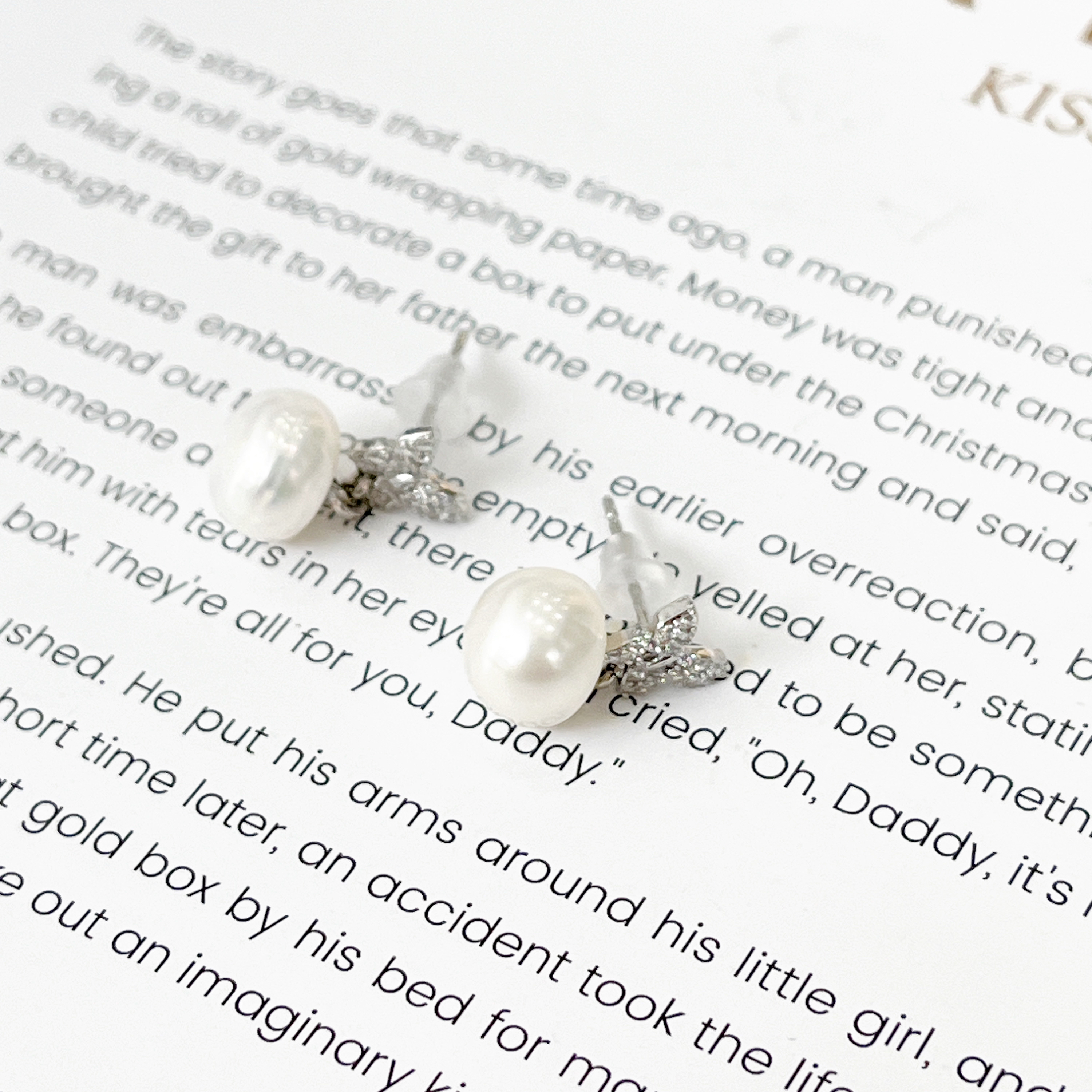 铜合金耳饰 芽怼怼(高高) 耳钉 1600