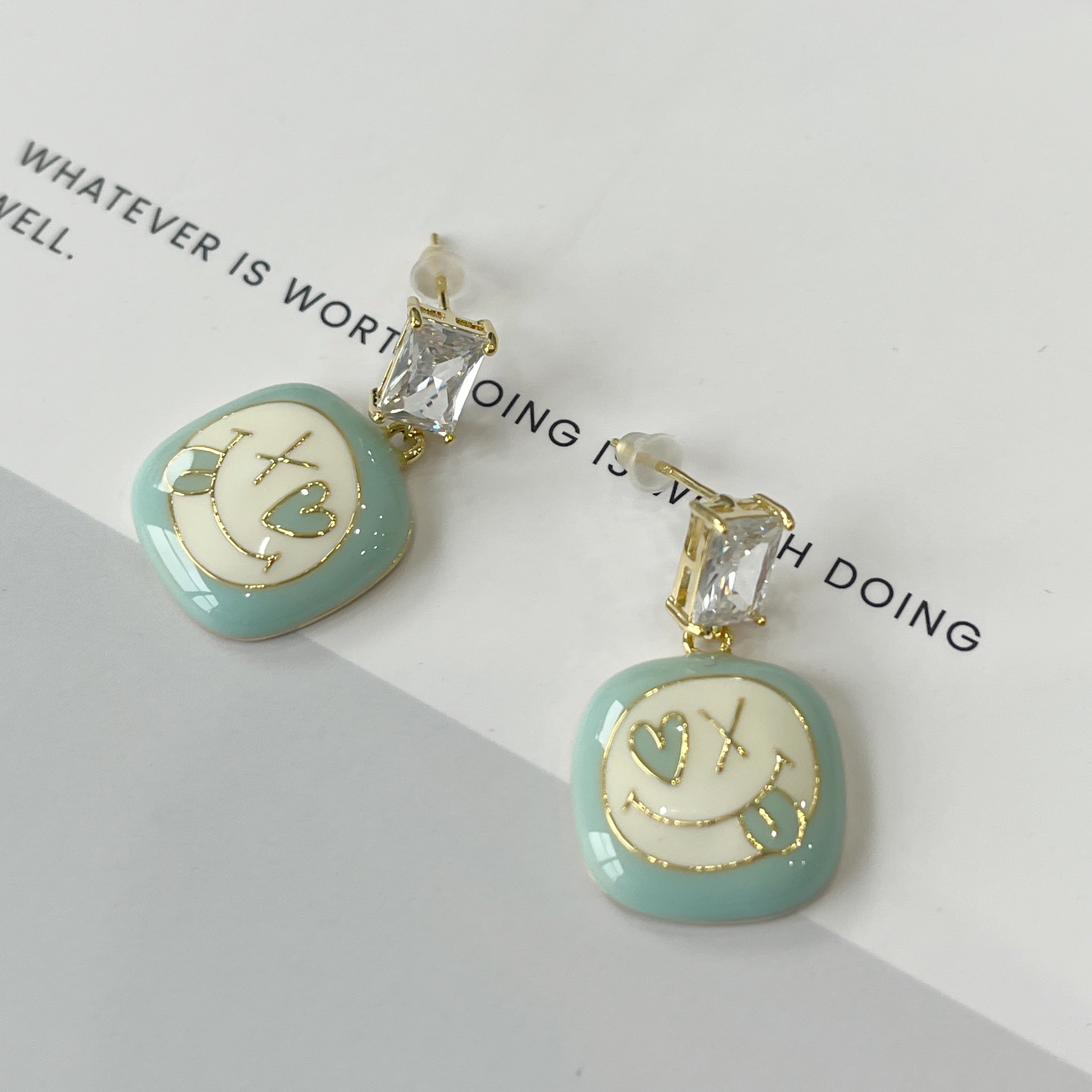 铜合金耳饰 芽怼怼(高高) 耳饰 0644