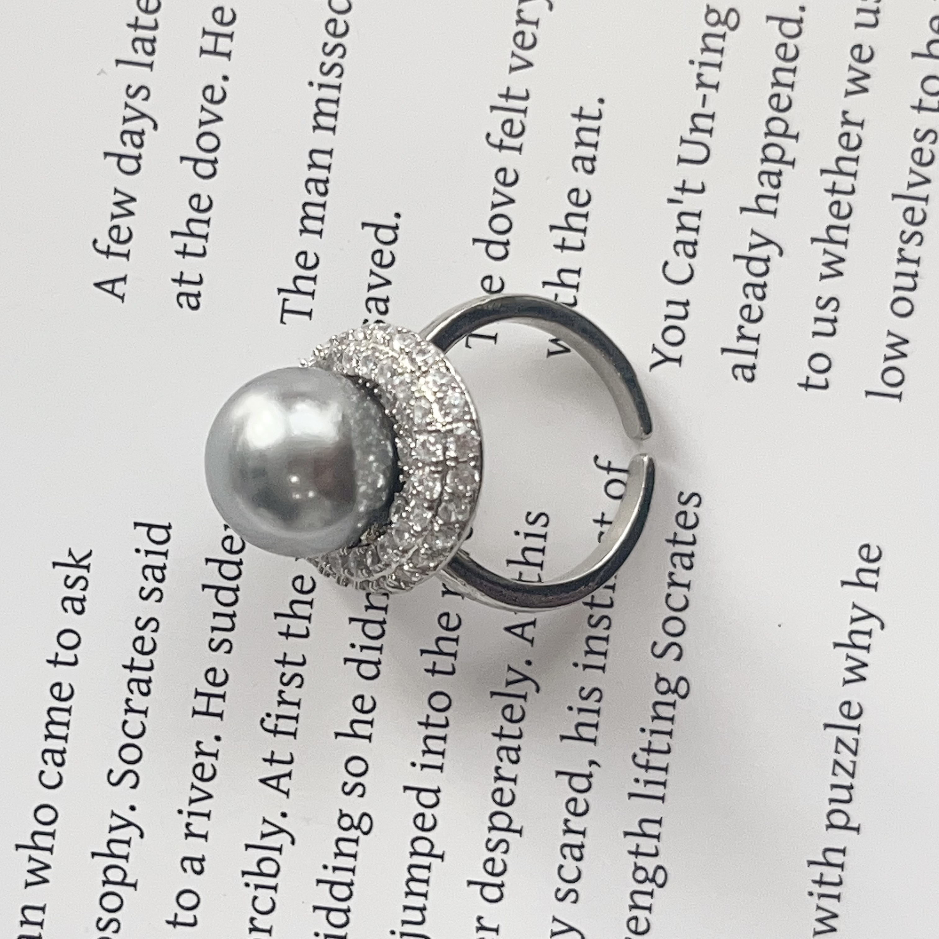 铜合金戒指 芽怼怼(高高) 戒指 1414