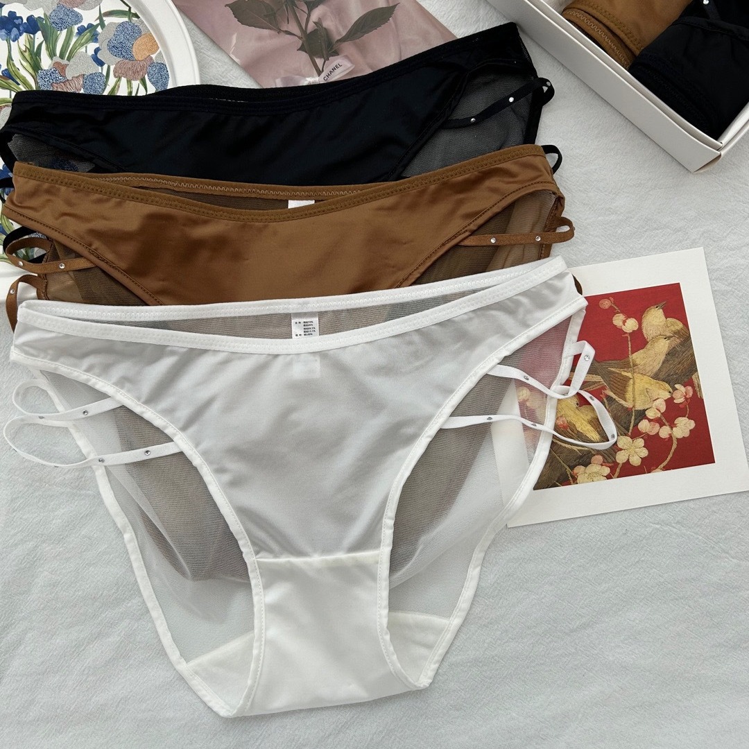 2024新款性感缎面高级女士内裤