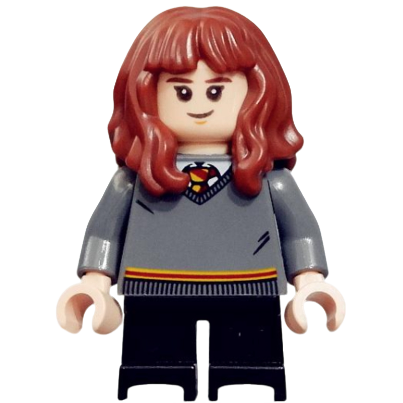 正品a 哈利波特人仔 hp139 赫敏 校服版 75953 75954 短腿