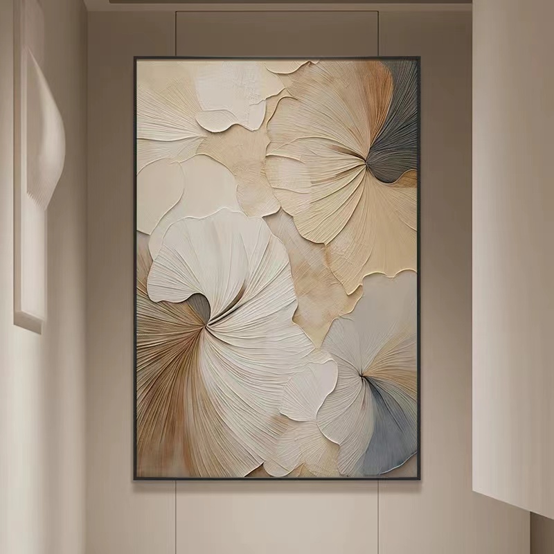 抽象画砂岩挂画手工砂岩画砂岩肌理画客厅沙发背景墙玄关挂画