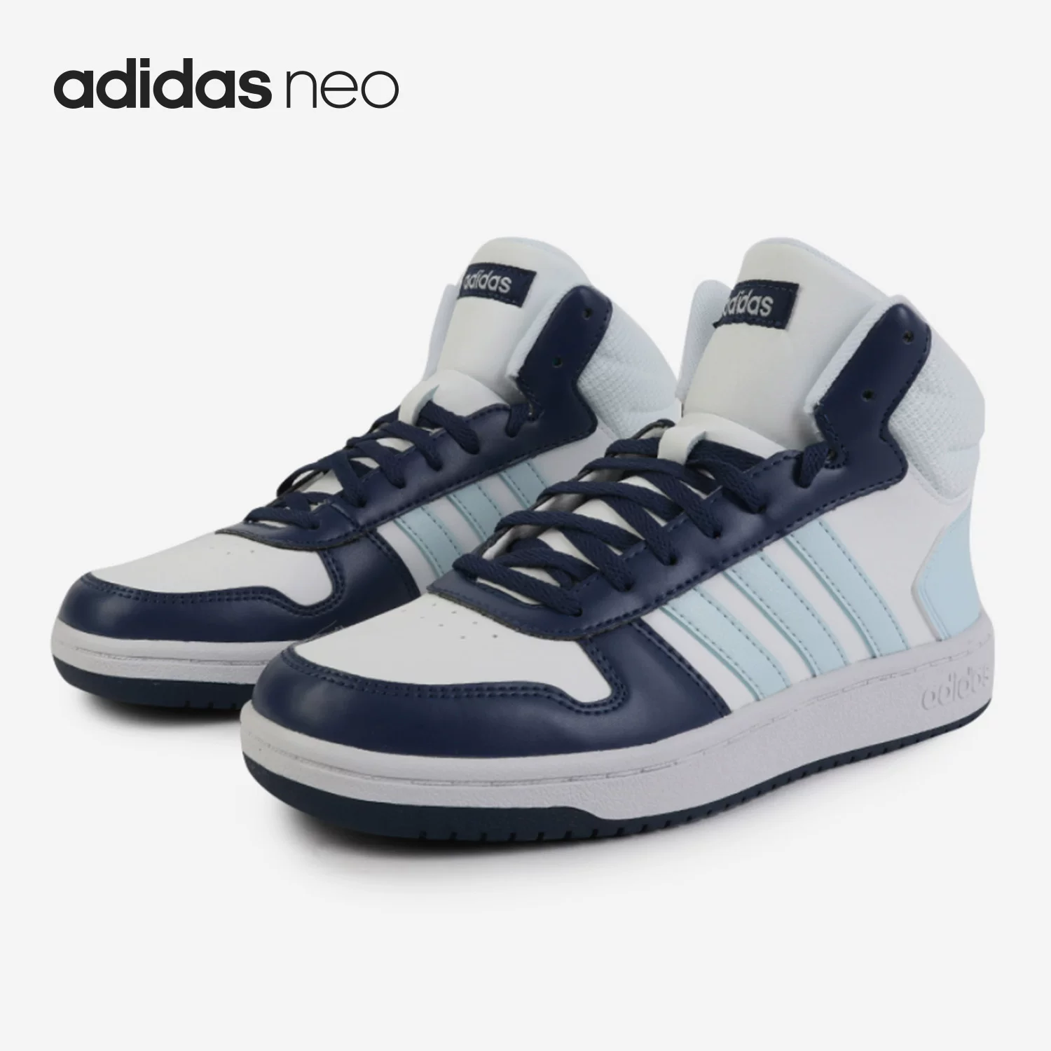 Adidas/阿迪达斯 女耐磨运动休闲鞋中帮板鞋 G55055男鞋男士时尚