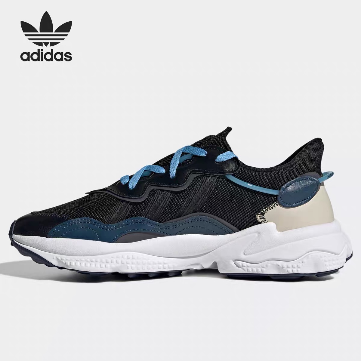 Adidas阿迪达斯正品三叶草 OZWEEGO 男女经典复古运动鞋FX6057