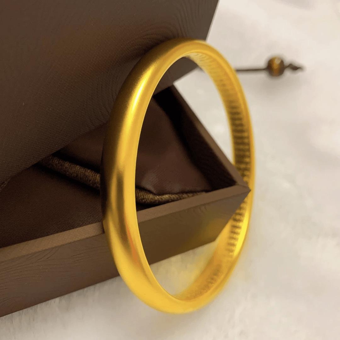 铜合金手镯 精工版心经8N泥鳅背手镯