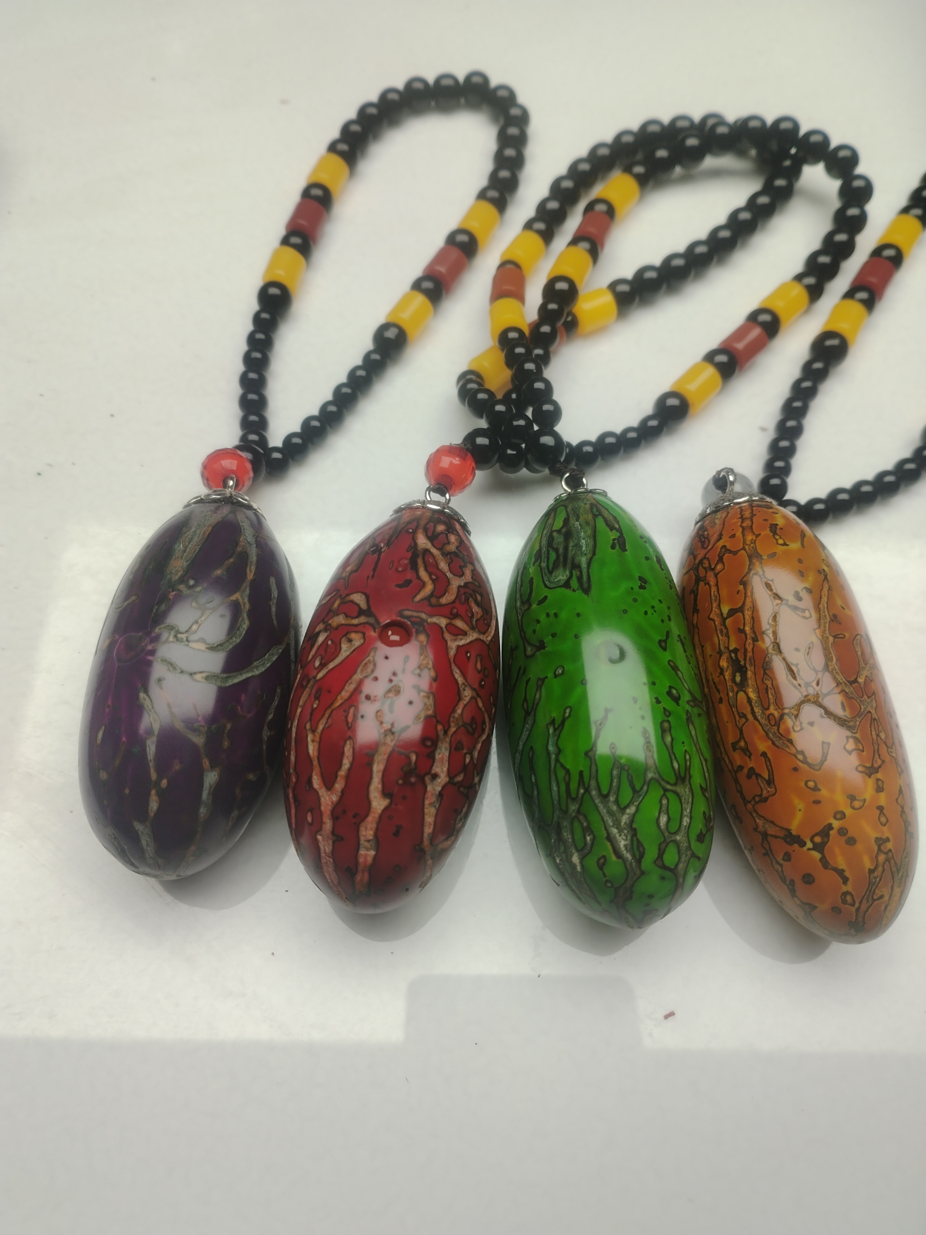 精挑细选，千眼菩提满绿.满红。满紫。满橙【穿绳包邮】