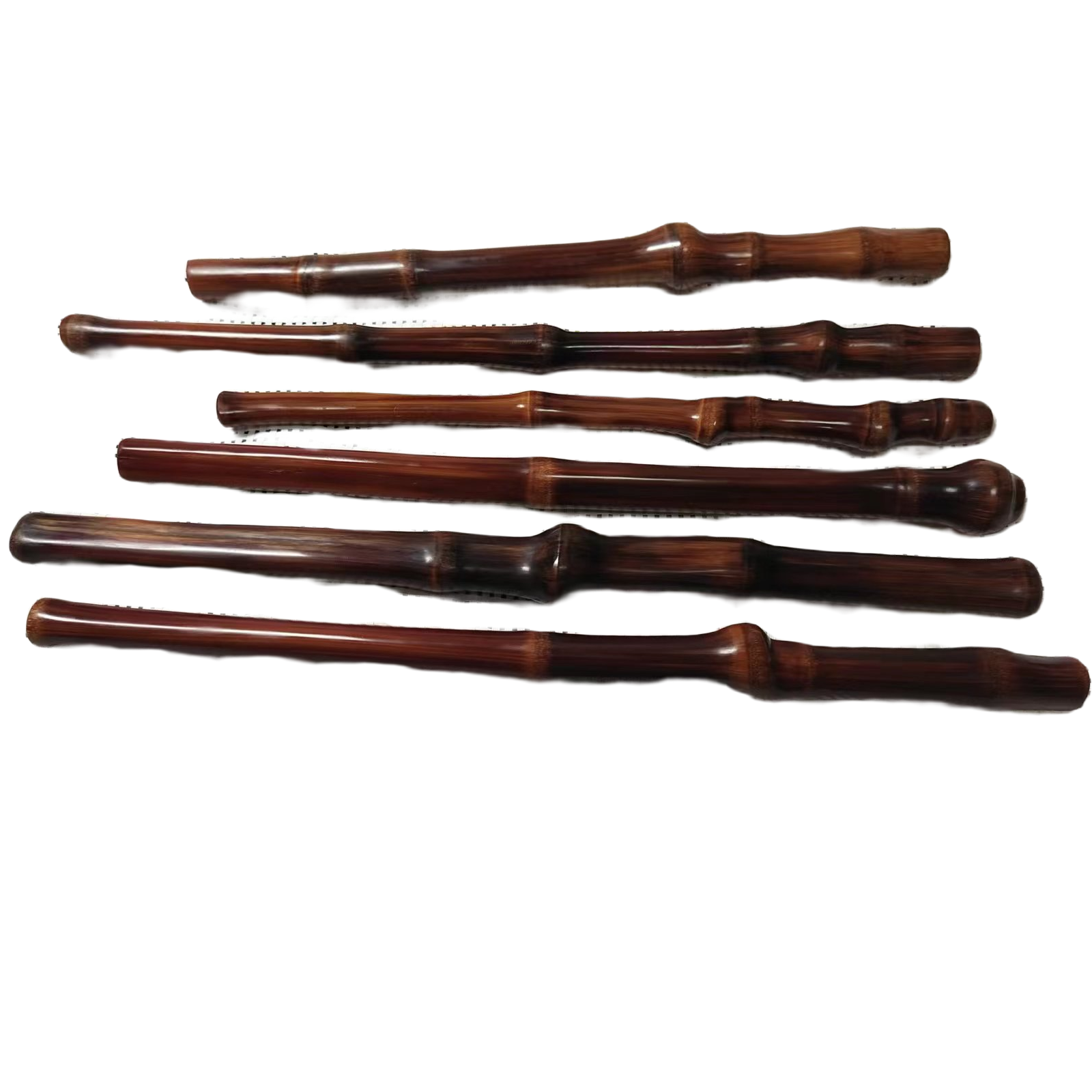 实心玉竹炭化工艺手把件把玩件手持车载帮长棍短把件直播间选料