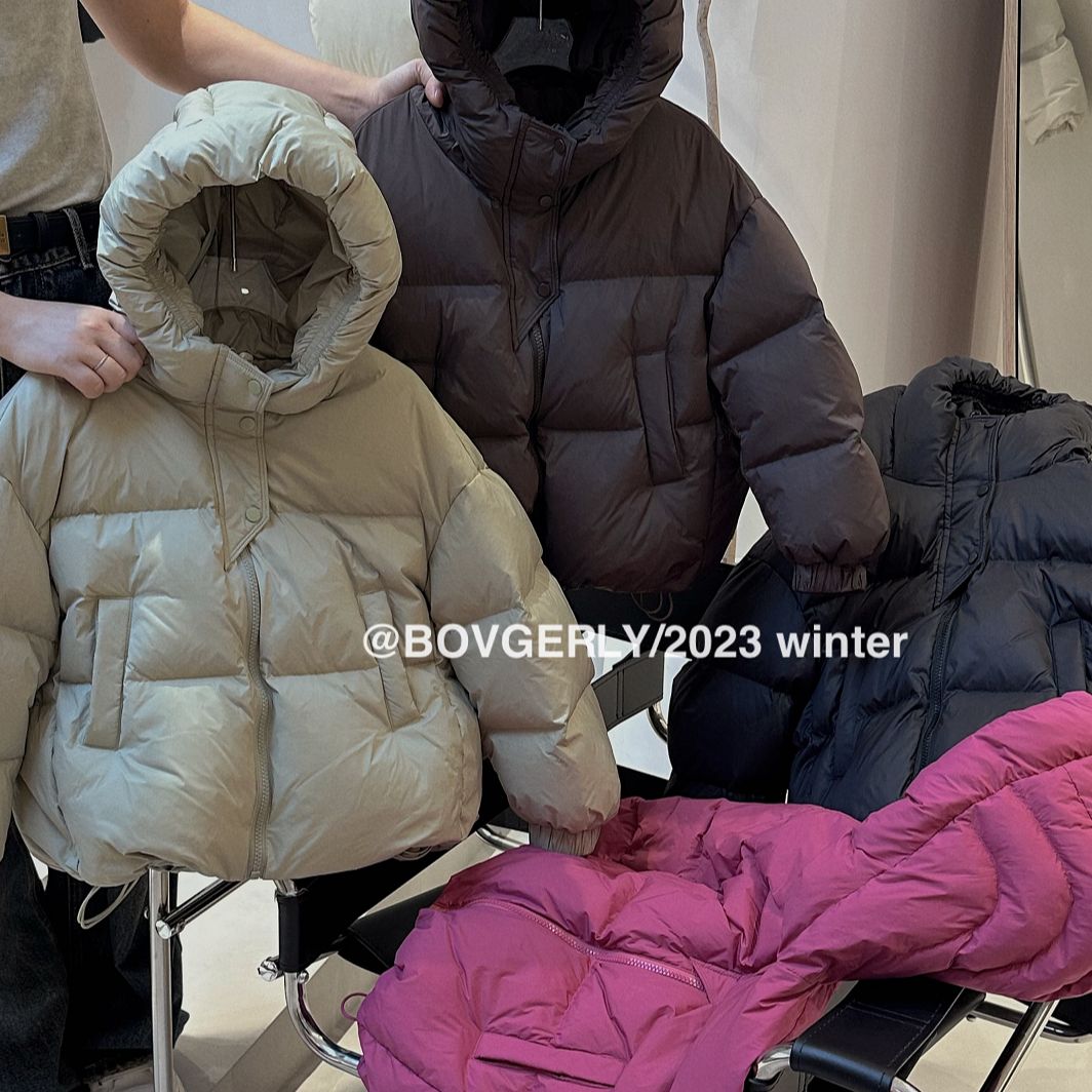 泡妈童装   2023冬季儿童休闲女童时尚童羽绒服7120