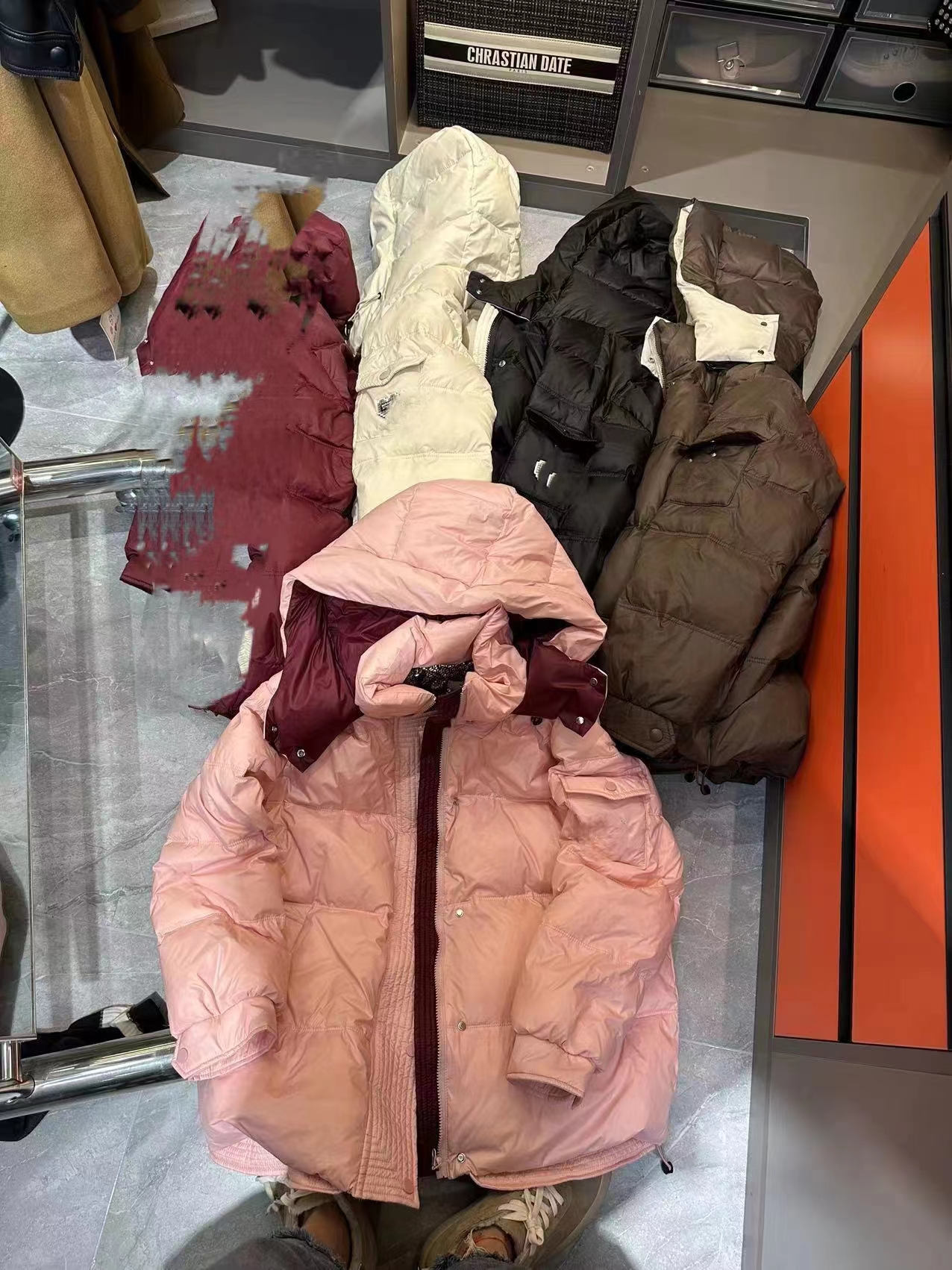 【WJ大码】五 8389  四色羽绒服（3-6）冬季新款