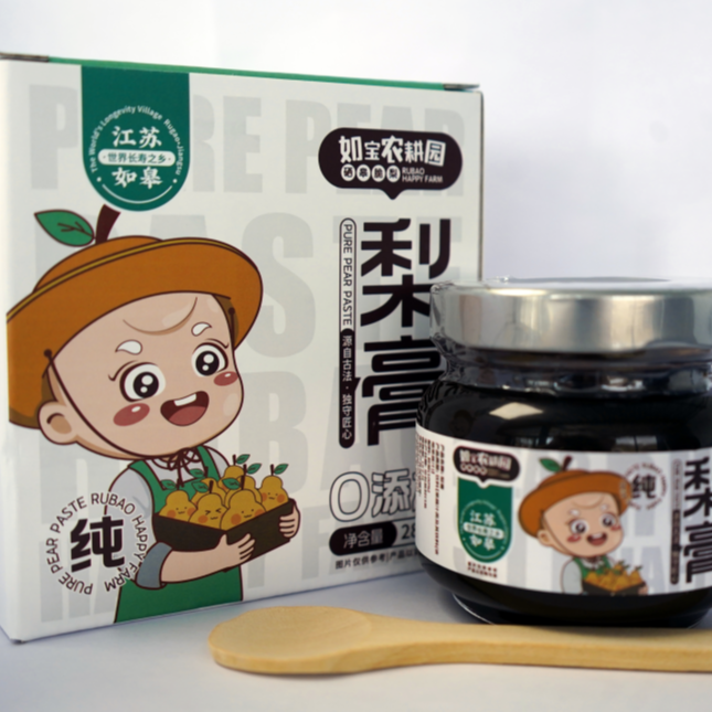 如宝农耕园无添加梨膏方小雯梨膏购买