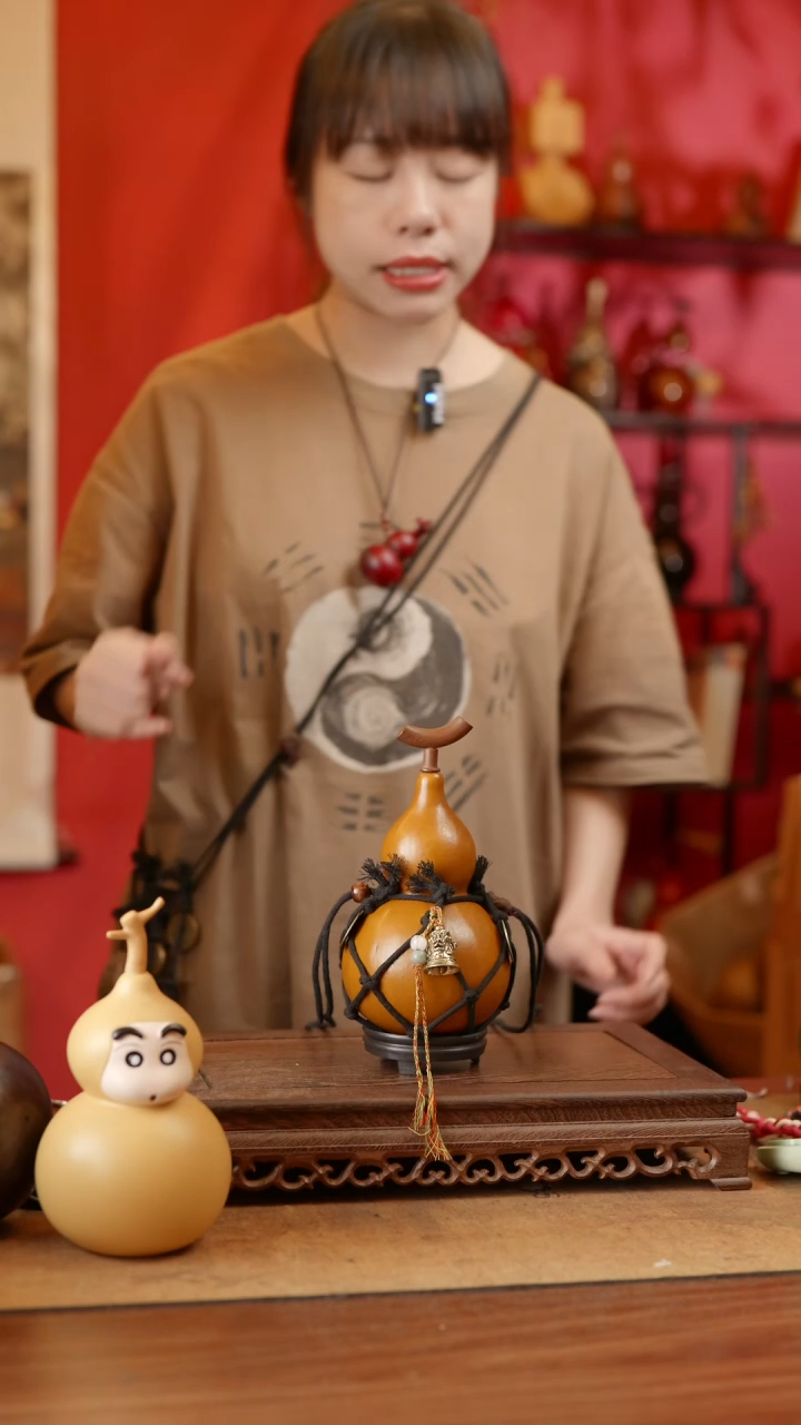 【闪购商品】精品天然大漆工艺防渗内胆酒葫芦~191