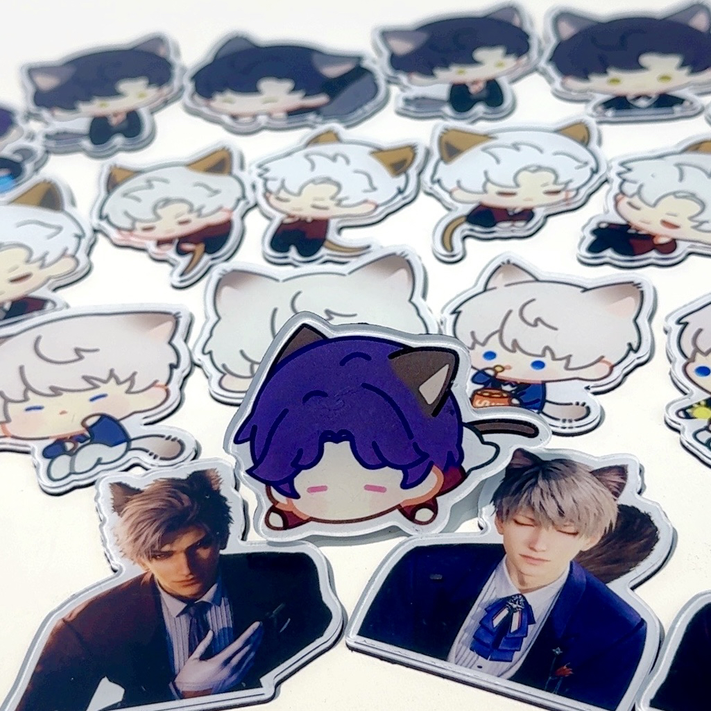 恋与深空冰箱贴6cm（自推加包 无上限）