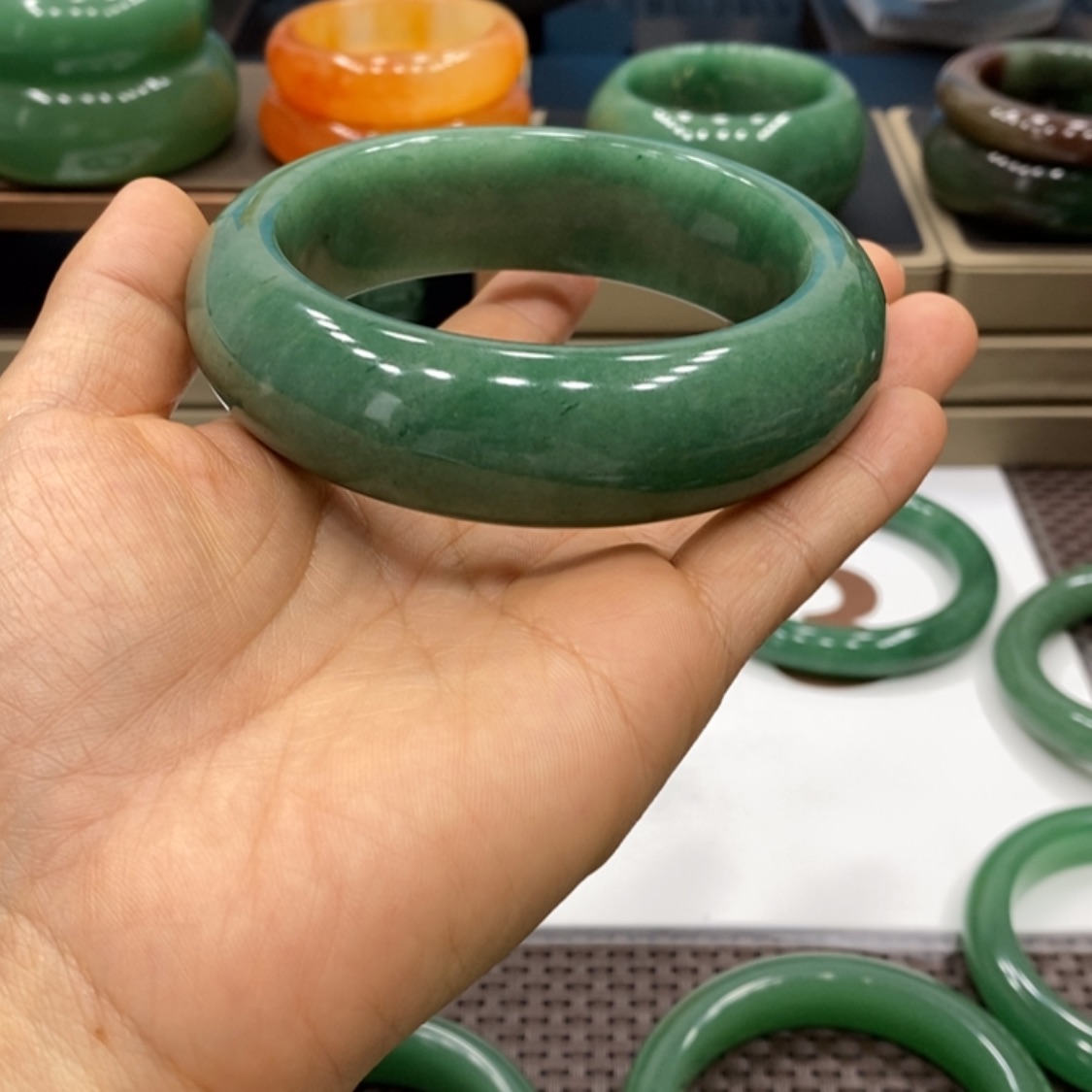 【闪购商品】东陵石手镯未镶嵌