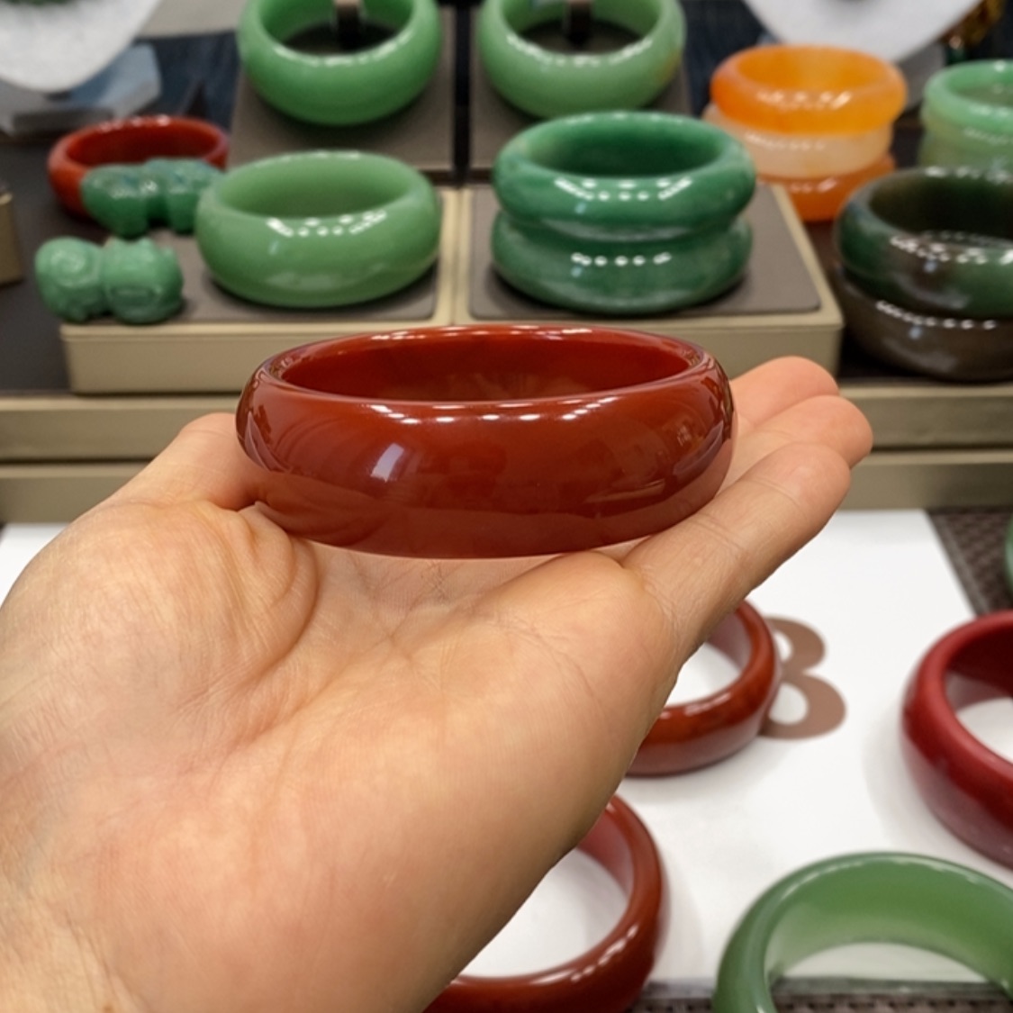 【闪购商品】玛瑙/玉髓珠宝半成品未镶嵌华*?