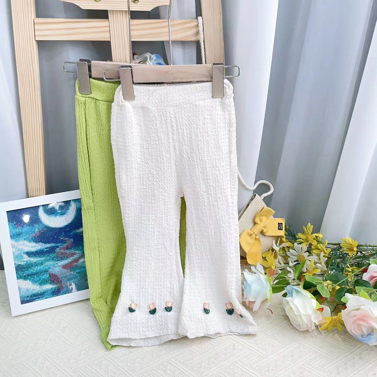 儿童春秋款潮流时尚裤子 3877