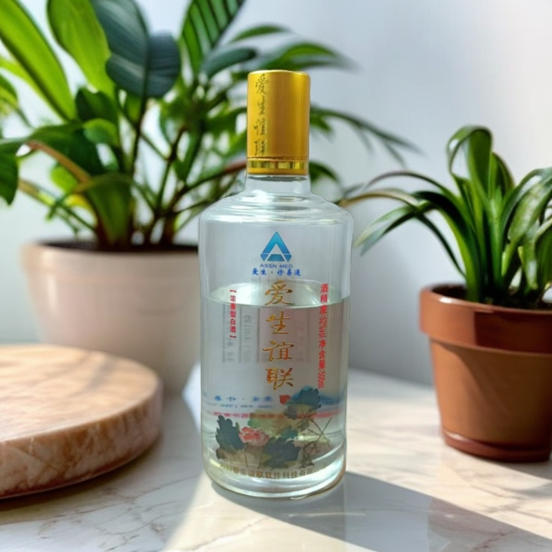 绵王爱生谊联52度浓香白酒52度500