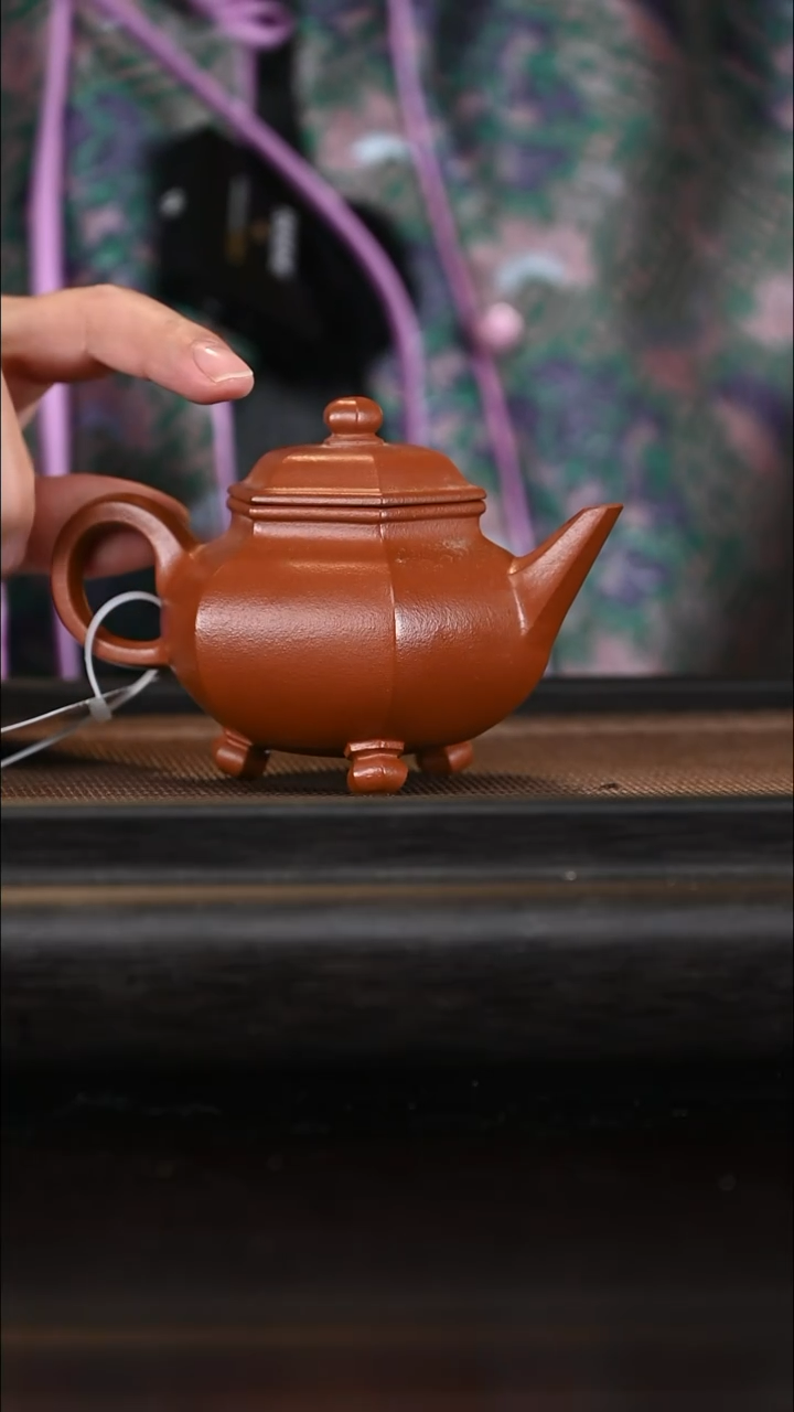 【闪购商品】紫砂茶壶1216  范永华六方水平【光素】