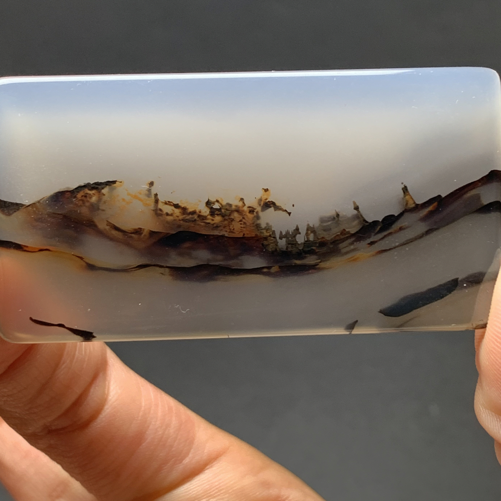 天然玛瑙景色刺景牌