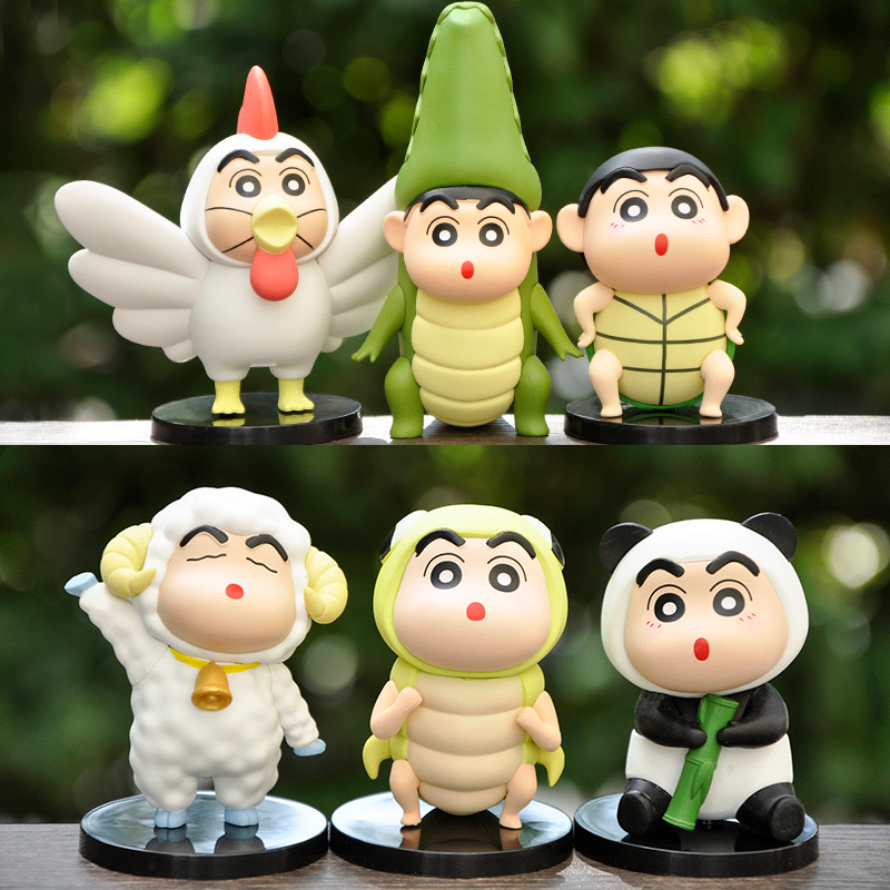 【自选】卡通公仔桌面摆件车载手办玩具