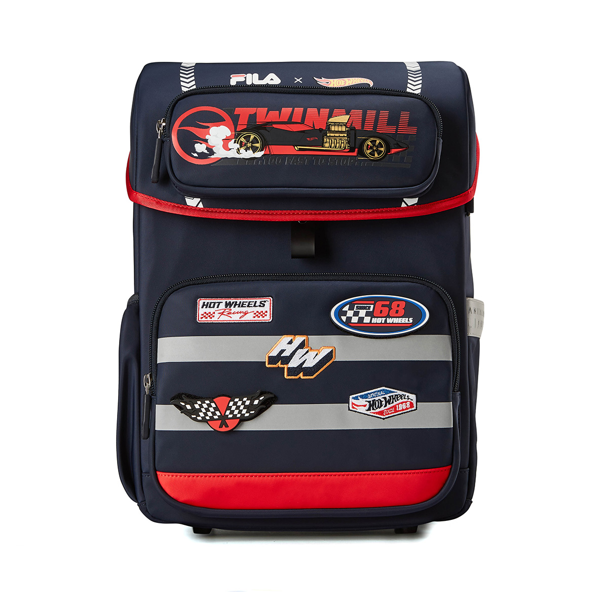 【3D护脊背板】FILA斐乐儿童书包学生减压轻便双肩背包K17B344102F