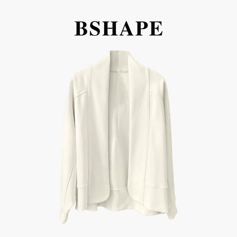 白【高定】瑜伽服外套跑步运动外穿普拉提百搭显瘦3517