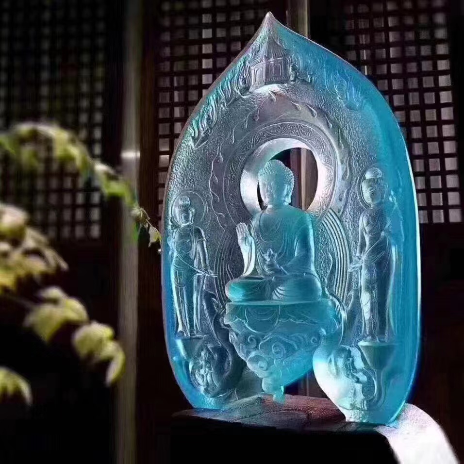  博桉翡翠天然高冰A货翡翠挂件（勿拍）