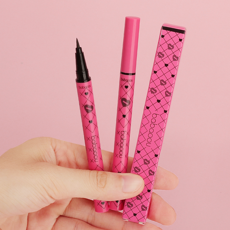 芭宝欧眼线笔防水防汗持久不晕染极细细头眼线液笔速干新手初学者