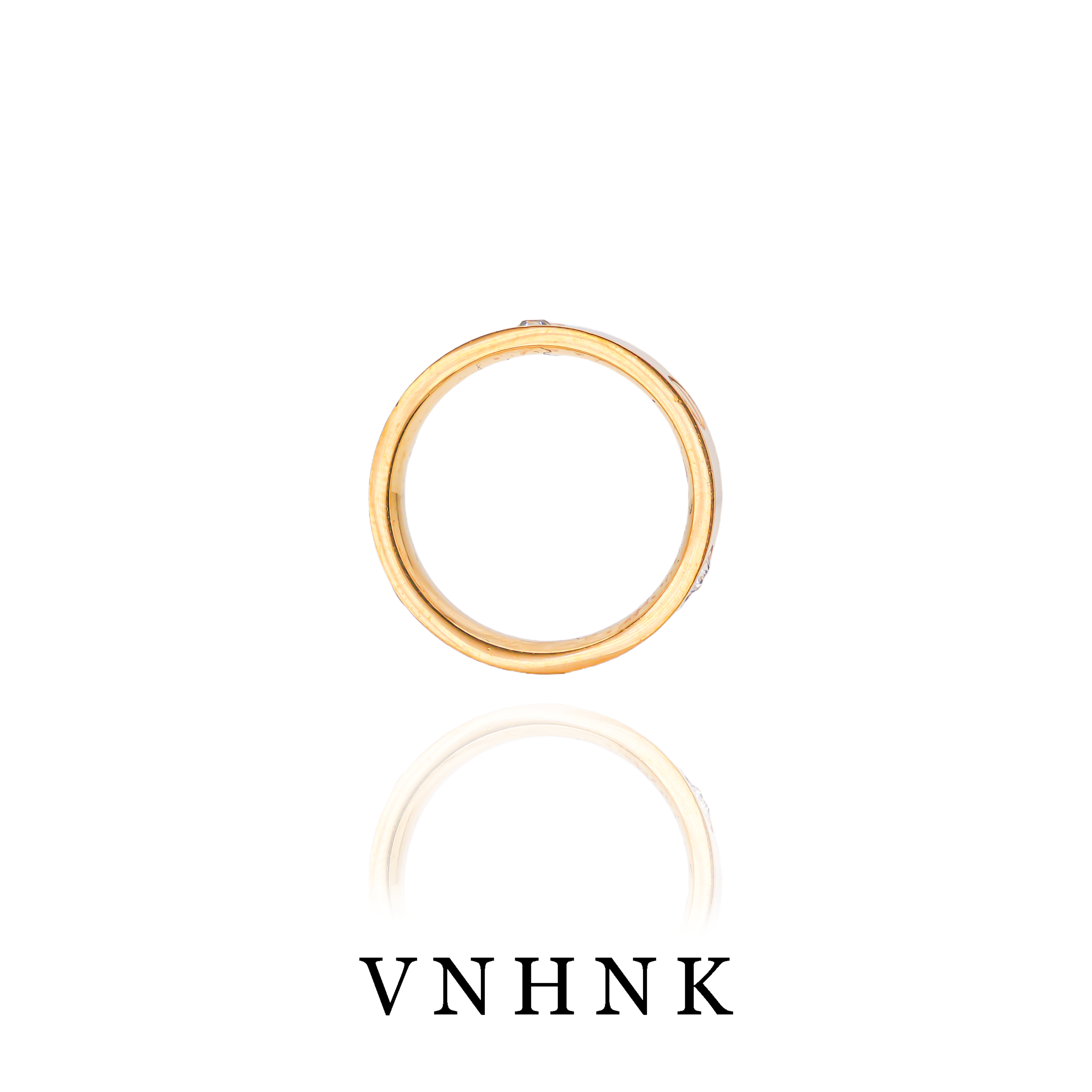 钛钢合成锆石戒指 美可儿   M354   玫瑰色时尚百搭戒指预售