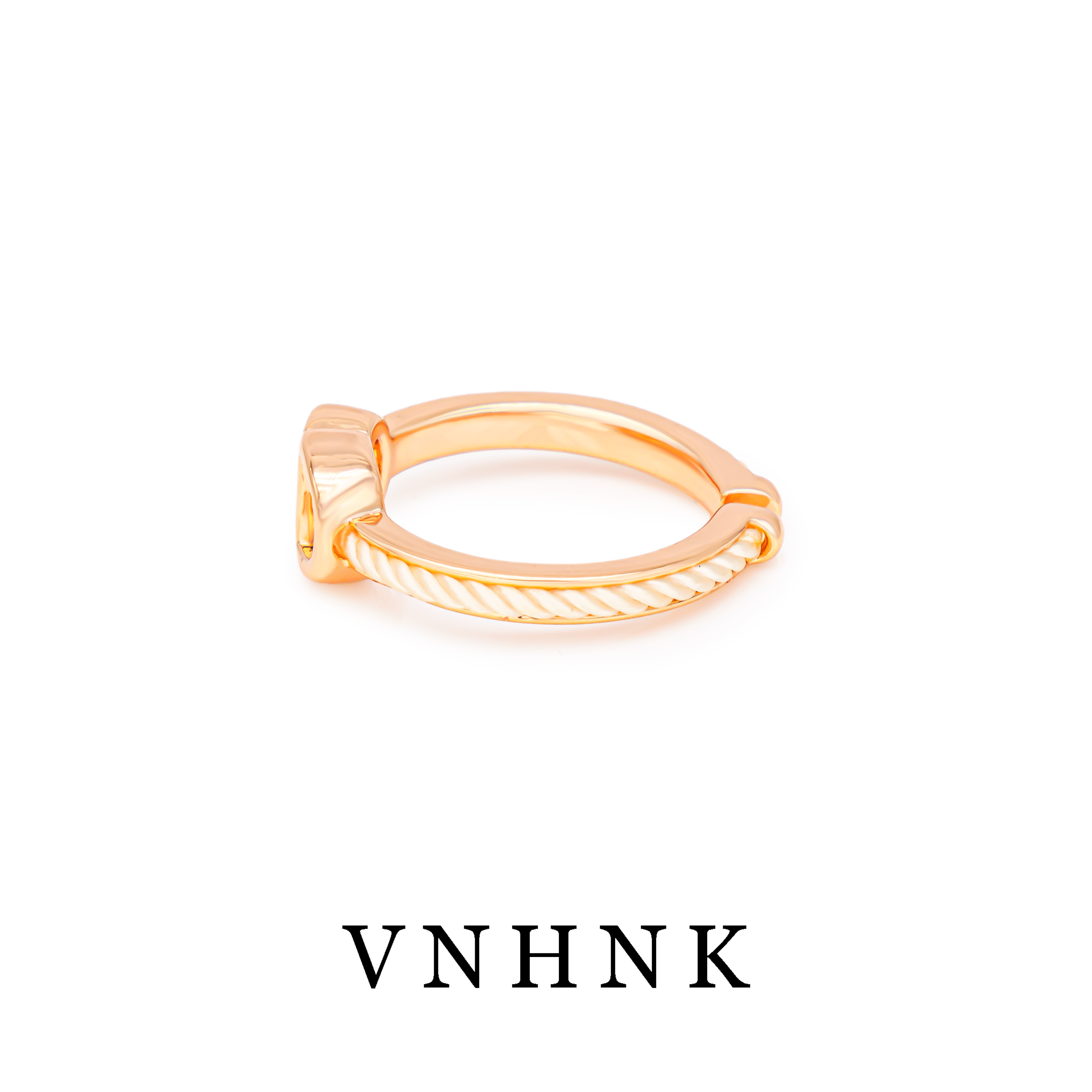 铜合金布艺戒指 美可儿    Q26   玫瑰色时尚百搭戒指